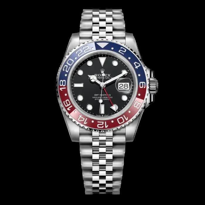 Watch on wrist